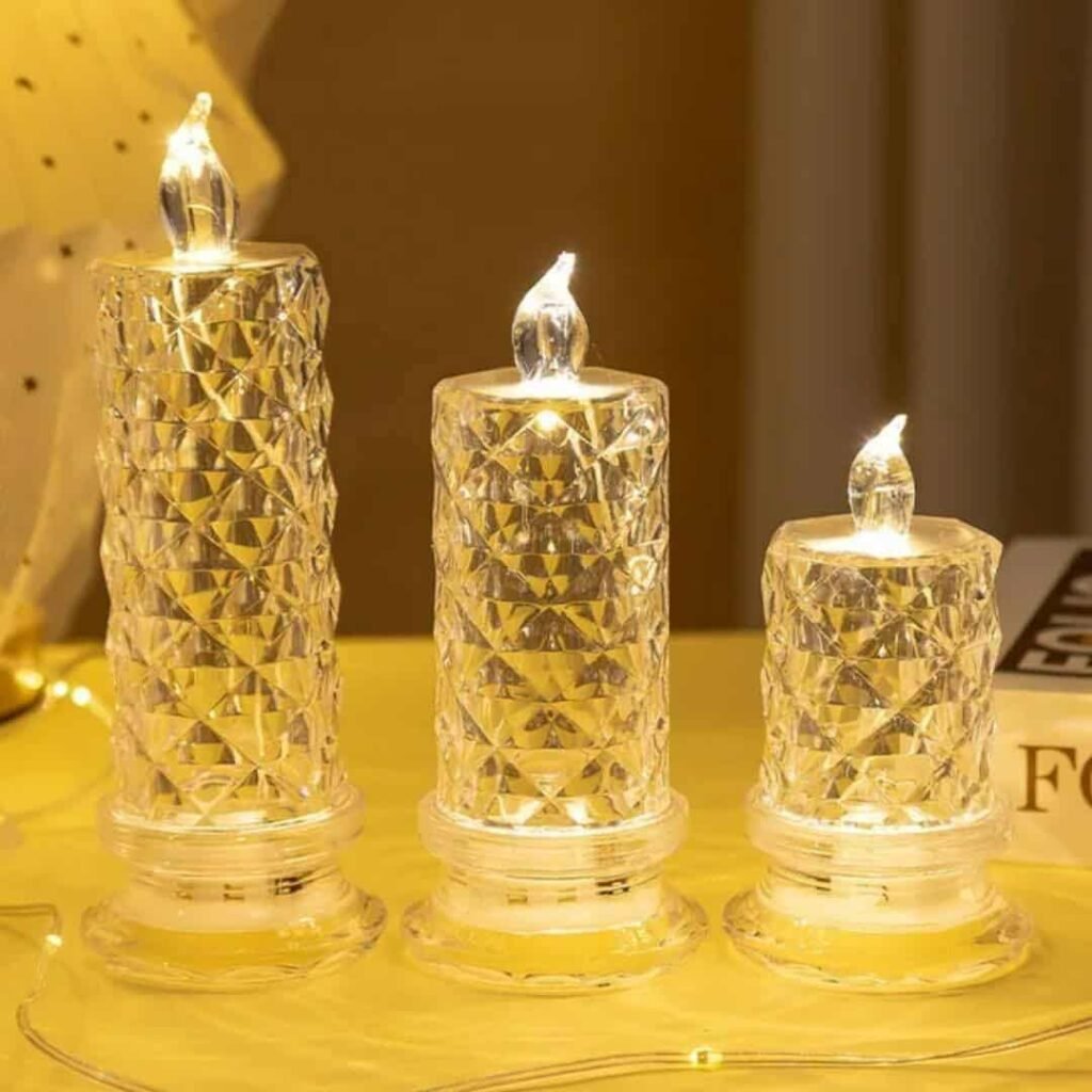 LED Candle Lamp Simulation