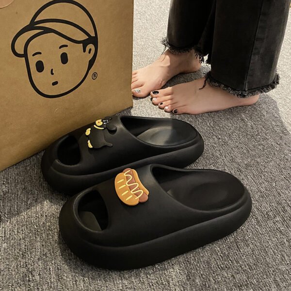 Cute EVA Slip-on Feeling Slippers for Men and Women Summer - Image 3